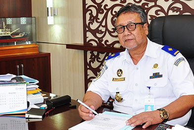 Ir. Bambang Wiyanto, Director for Navigation, Directorate General of Sea Transportation