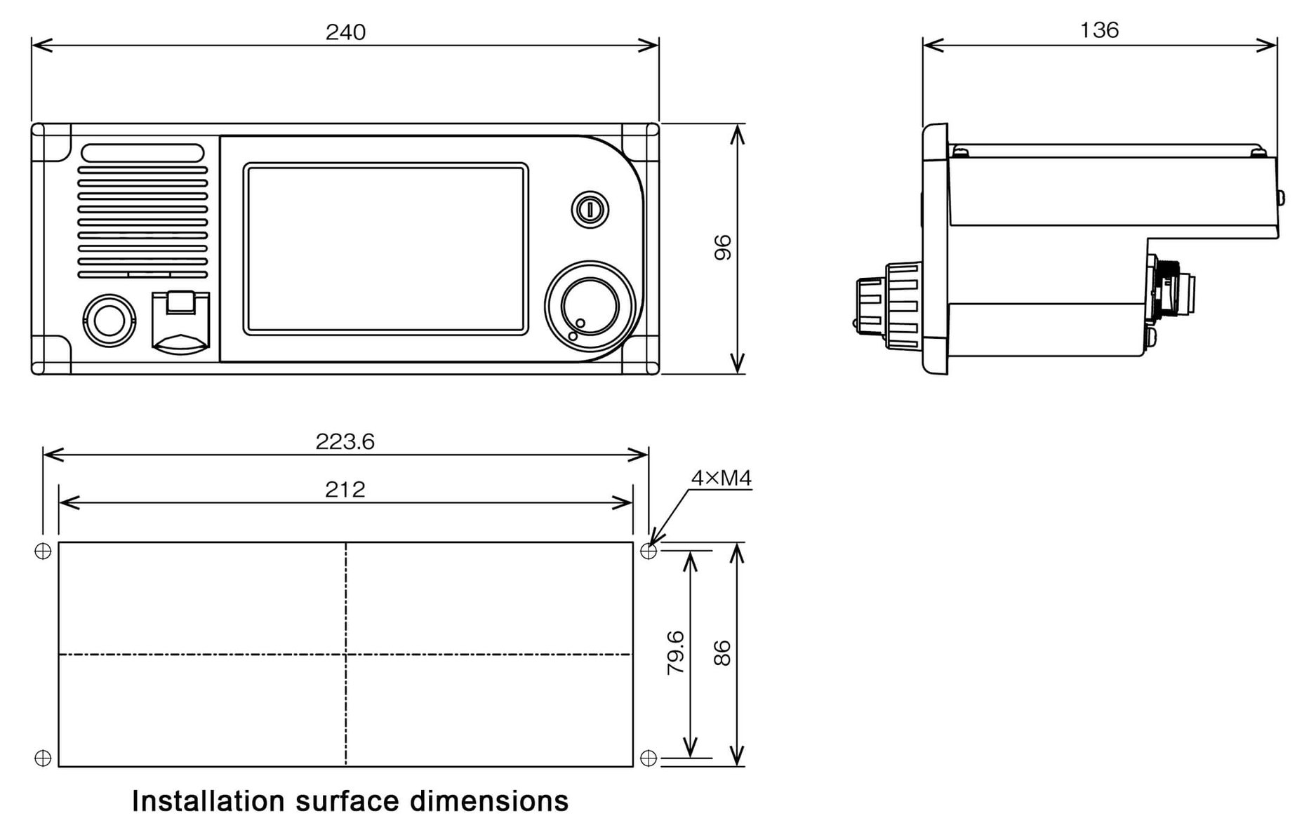 Marine VHF radiotelephone JHS800S｜JRC（Japan Radio Co.,Ltd.）