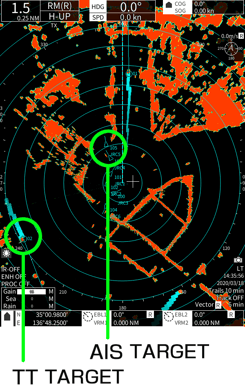 AIS TARGET TT TARGET