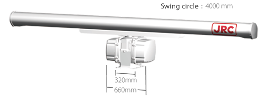 30-kW S-band scanner antenna (3 units)