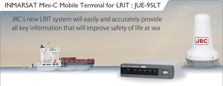 Inmarsat Mini-C Mobile Terminal for LRIT:JUE-95LT