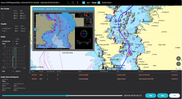 Smart Ship Viewerに船舶の安全運航向上につながる新機能を追加 Smart Ship Viewerに船舶の安全運航向上につながる新機能を追加