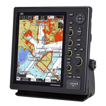 12.1インチ船舶用レーダー JMA-3400シリーズ