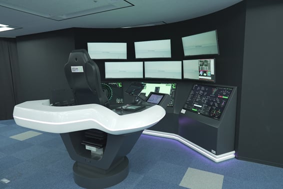 Ship remote control console