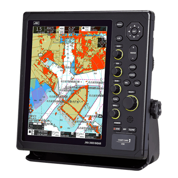 12.1インチ船舶用レーダー JMA-3400シリーズ