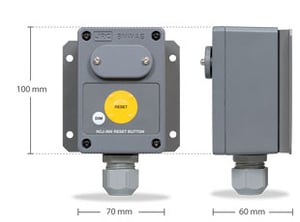 Reset button waterproof (option)