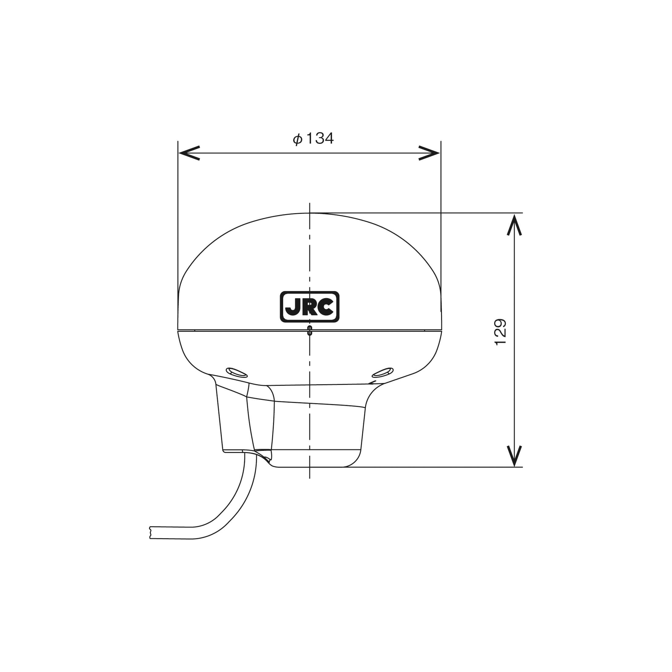 JRC GPS Navigator JLR-8400