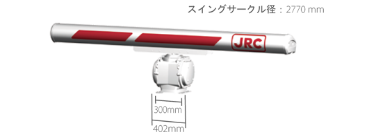 250W Sバンド固体化空中線（２ユニット）