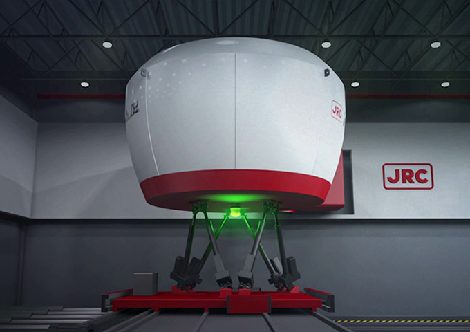 大型ドライビングシミュレーター｜JRC 日本無線株式会社
