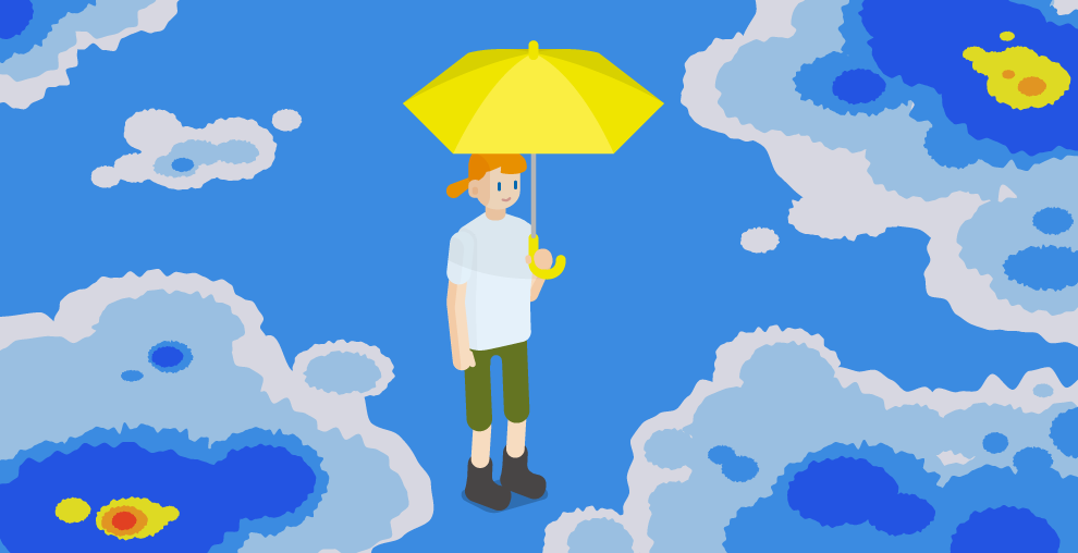 気象レーダーのはなし　その１～雨雲レーダー～