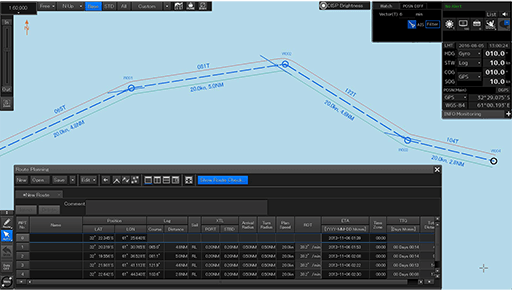 Route editing and safety checking